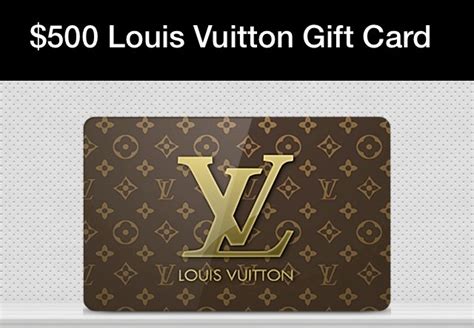 lv gift card